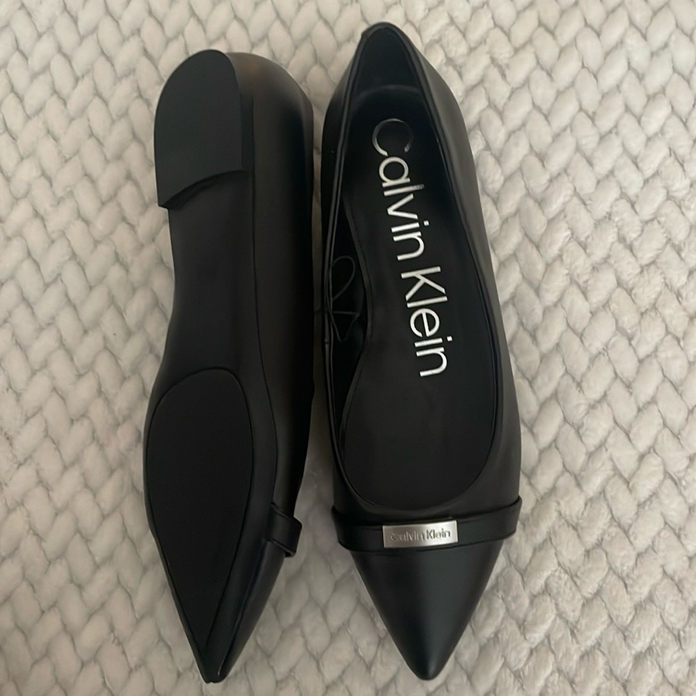 Flat dresy shoes